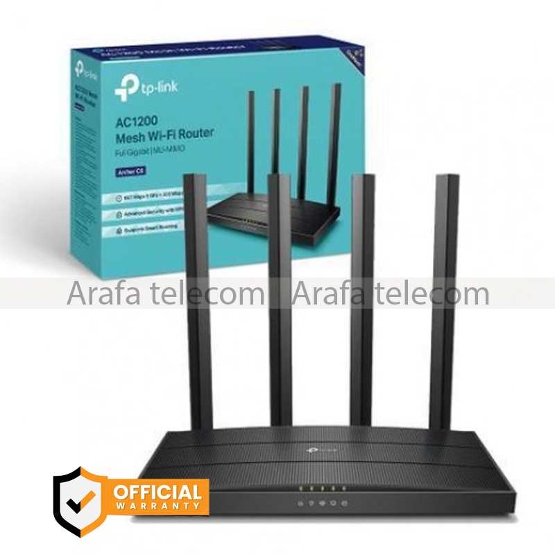 TP-Link Archer C6 (US Version-3.20) AC1200 1200mbps MU-MIMO Gigabit Router