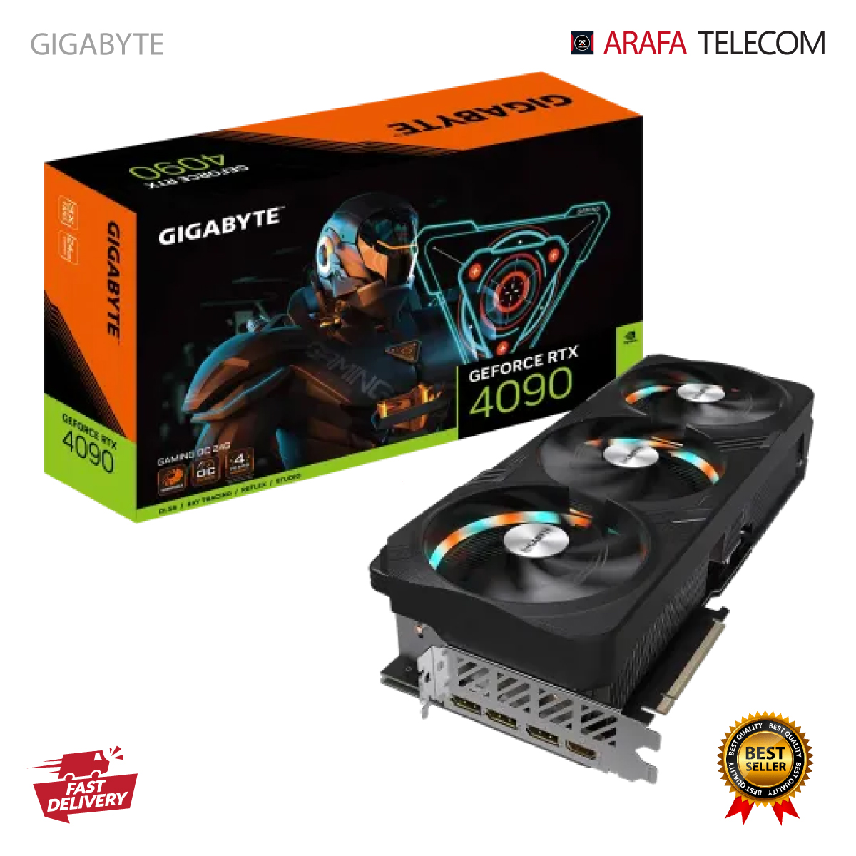 GIGABYTE GeForce RTX 4090 GAMING OC 24GB GDDR6X Graphics Card