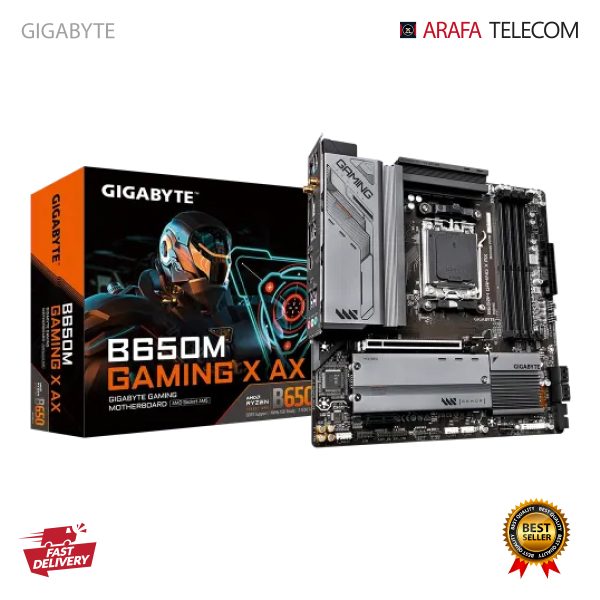 GIGABYTE B650M GAMING X AX DDR5 AM5 Motherboard